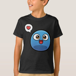T-shirt Huez les produits bleus