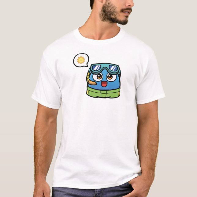T-shirt Huez l'habillement d'été (Devant)