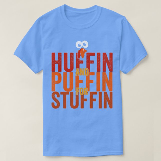T-shirt Huffin et Puffin pour Stuffin (Design devant)
