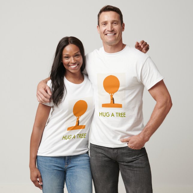 T-SHIRT HUG A TREE (Unisexe)
