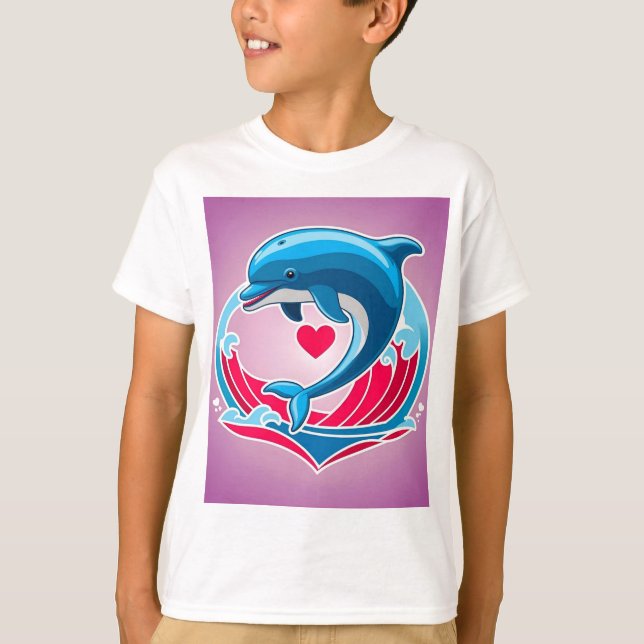 T-shirt Hug de baleine pour maman (Devant)