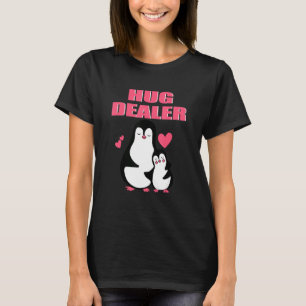 T-shirt Hug Dealer Cute Pinguin Music Festival Free Hugs H