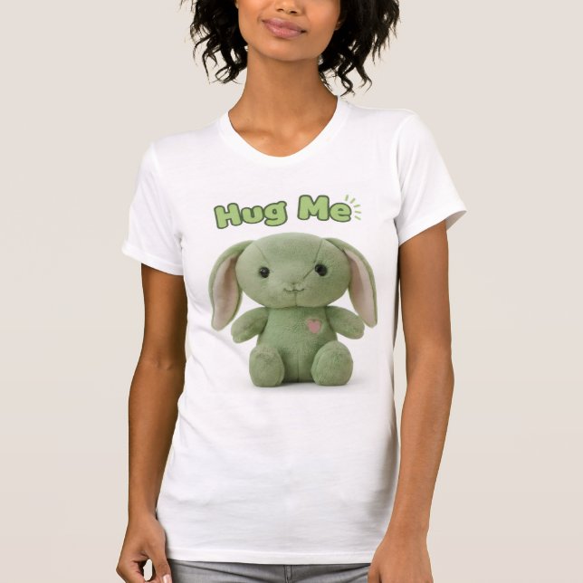 T-shirt Hug Me Bunny Slim Fit Tee (Devant)