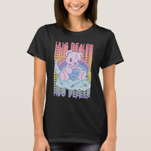 T-shirt Hug Me mignonne Teddy Rainbow Love Hug Dealer mign