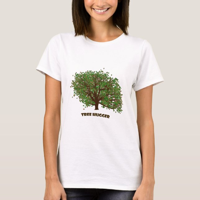 T-shirt Hugger d'arbre (Devant)