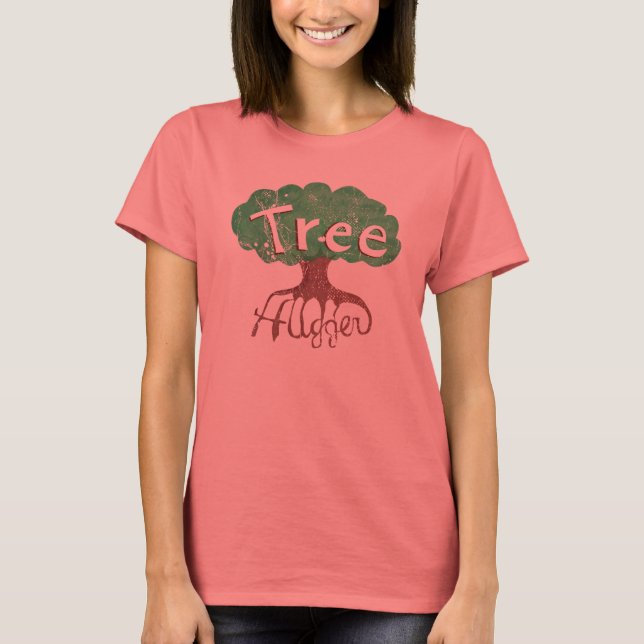 T-shirt Hugger d'arbre (Devant)