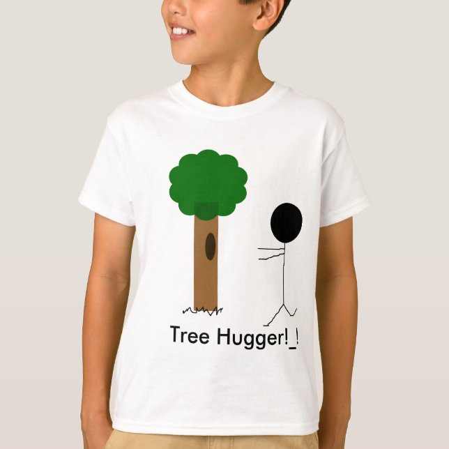 T-shirt hugger d'arbre, arbre Hugger ! _! (Devant)