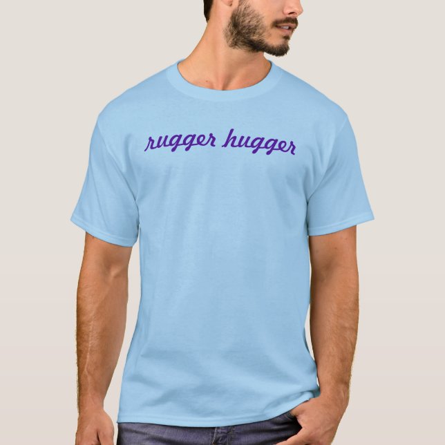T-shirt hugger de rugby (Devant)