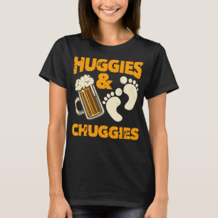 T-shirt Huggies et Chuggies Amusants Fête des Pères Gif