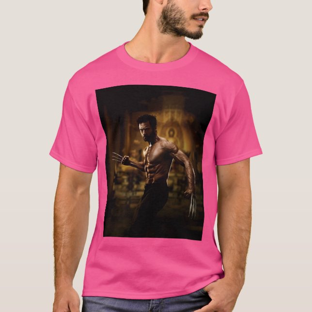 T-shirt Hugh Jackman (Devant)