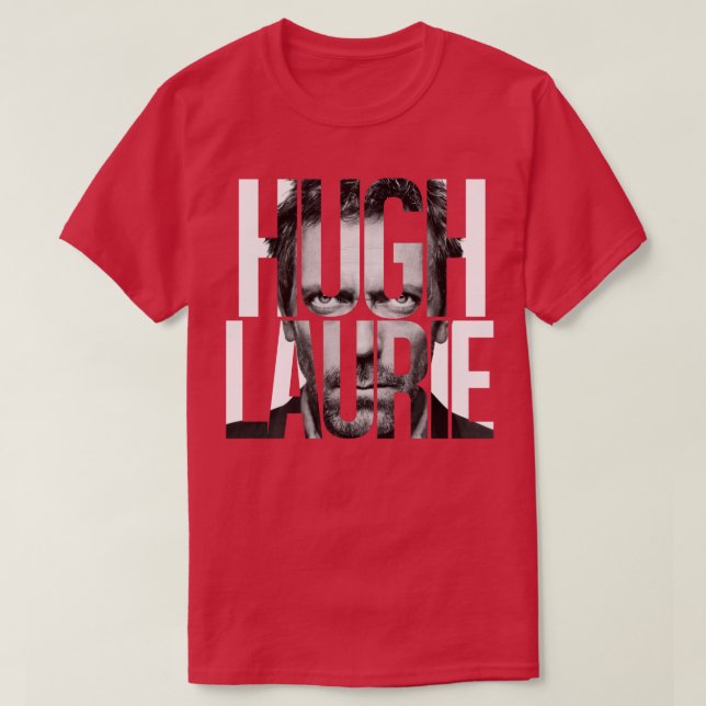 T-shirt Hugh Laurie (Design devant)