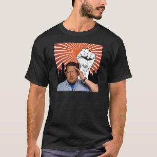 T-shirt Hugo Chavez - Hugo Salutes style
