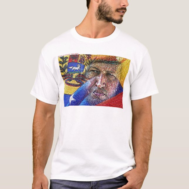 T-shirt Hugo Chavez - le Venezuela (Devant)