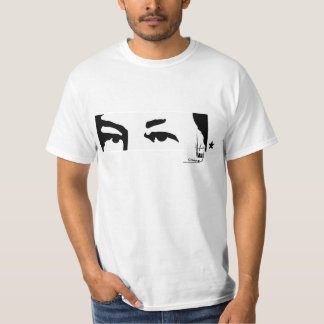 T-shirt Hugo Chávez : Yeux et signature