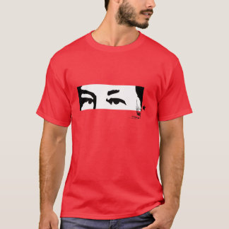 T-shirt Hugo Chávez : Yeux et signature