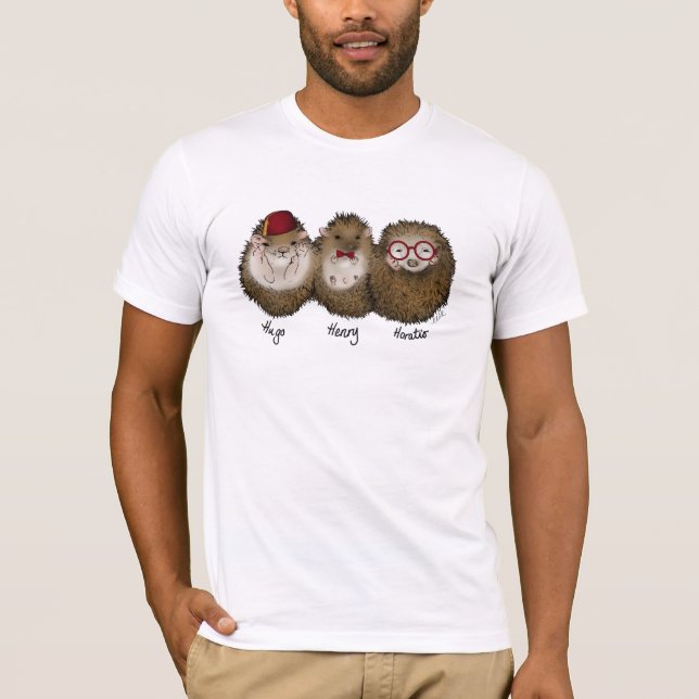 T-shirt HugoHenry&HoratioTheHedgehogs (Devant)