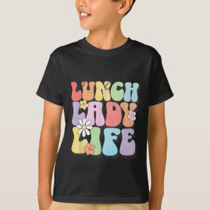 T-shirt Hugs Amp; High Fives Lunch Lady Vibes School Appre