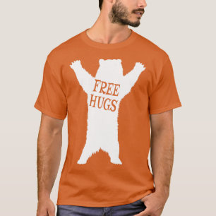 T-shirt Hugs d'ours gratuits Funny Puns d'animal Extrovert