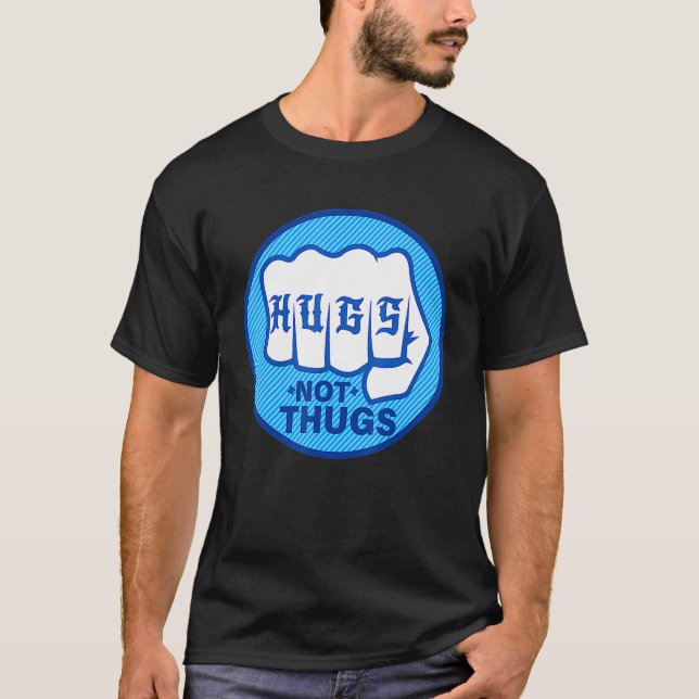 T-SHIRT HUGS ET NON THUGS 2 (Devant)
