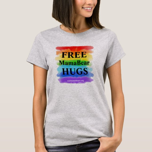 T-shirt Hugs gratuit (Devant)