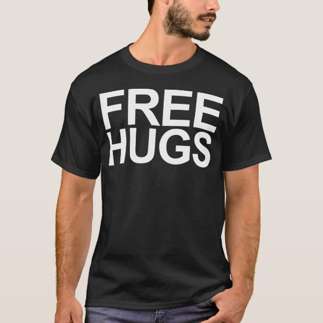 T-SHIRT HUGS GRATUITS (Devant)