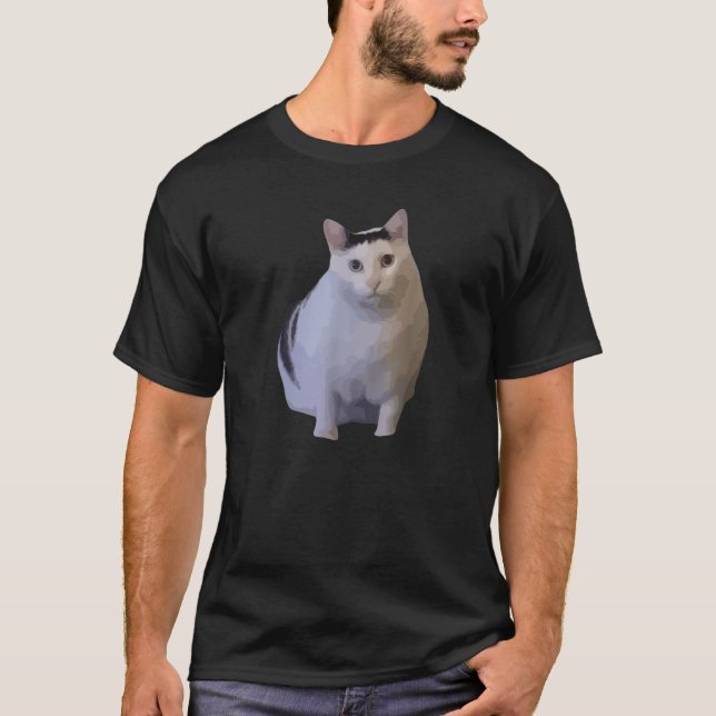 T-shirt Huh Cat meme Populaire Internet meme CAT DAY Chris (Devant)