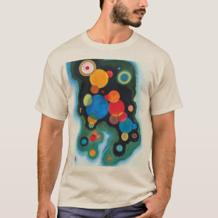 T-shirt Huile Abstraite impulsive renforcée sur toile Kand