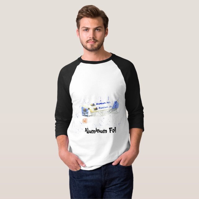 T-shirt Huile d'aluminium (Devant entier)