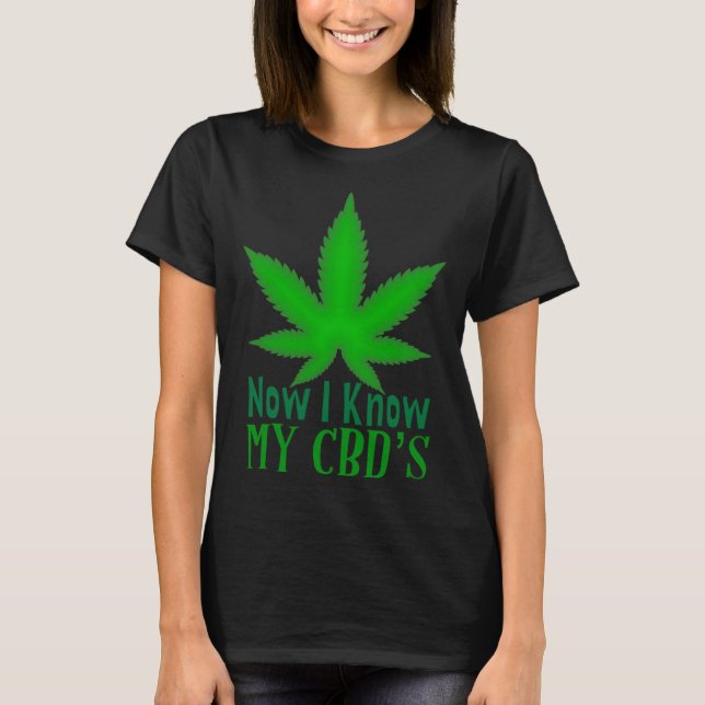 T-shirt Huile de CBD (Devant)