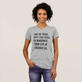 T-shirt Huile de coco