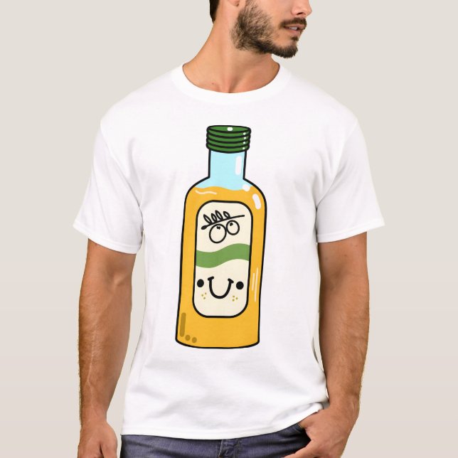T-shirt Huile d'olive Kawaii (Devant)