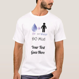 T-shirt Huile et Eau Do Mix