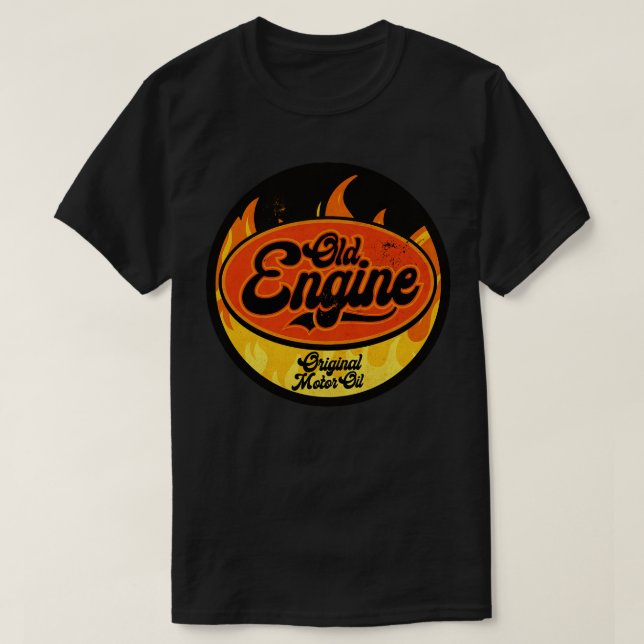 T-shirt Huile moteur (Design devant)