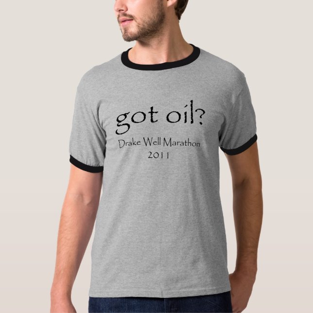 T-shirt Huile obtenue - DWM (Devant)