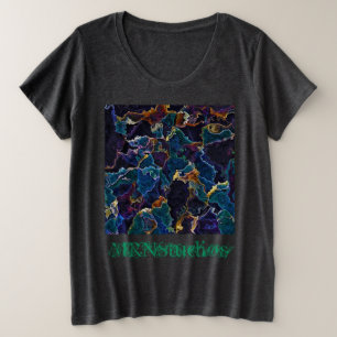 T-shirt Huile Slick Plus Taille