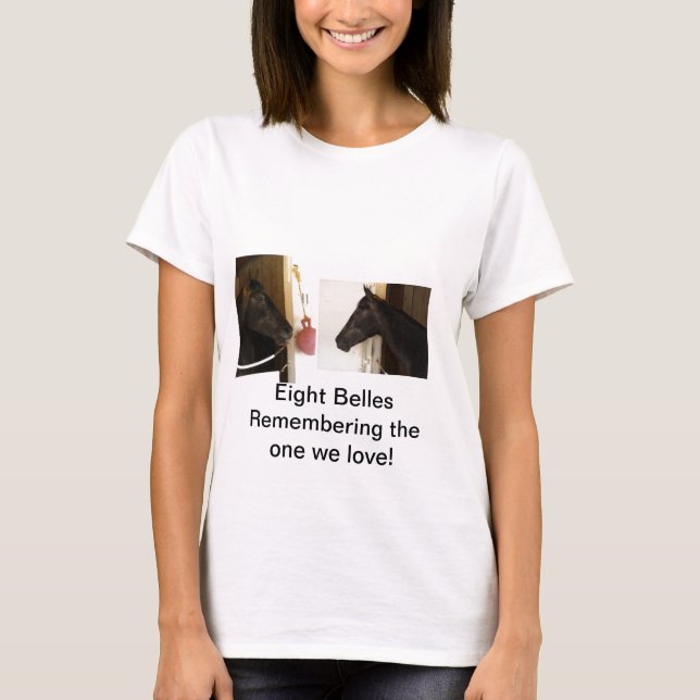 T-shirt Huit belles (Devant)