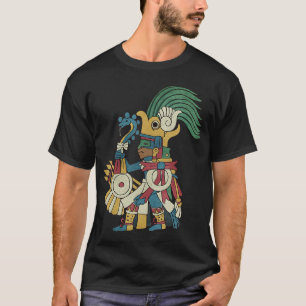 T-shirt Huitzilopochtli Aztec Dieu Aztec Mythologie Maya S