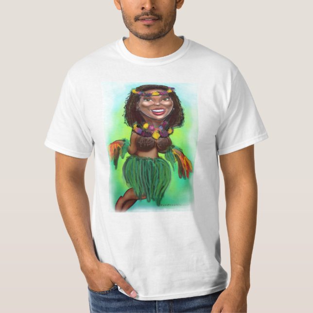 T-shirt Hula Dancer (Devant)