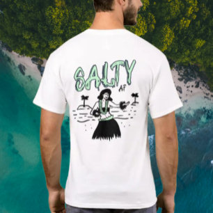 T-shirt Hula Girl par Salty AF