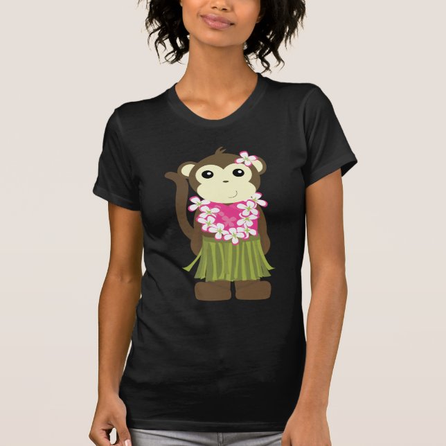T-shirt Hula Monkey (Devant)