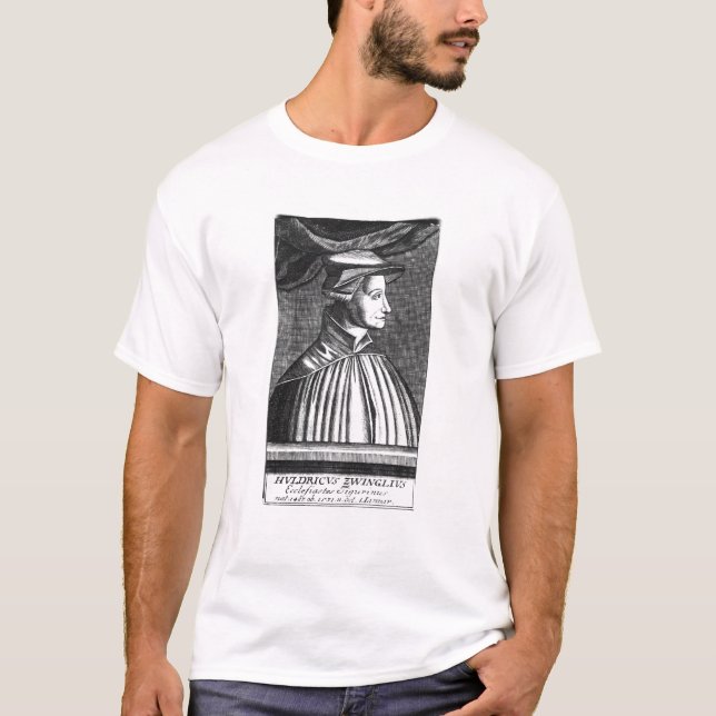 T-shirt Huldrych Zwingli (Devant)