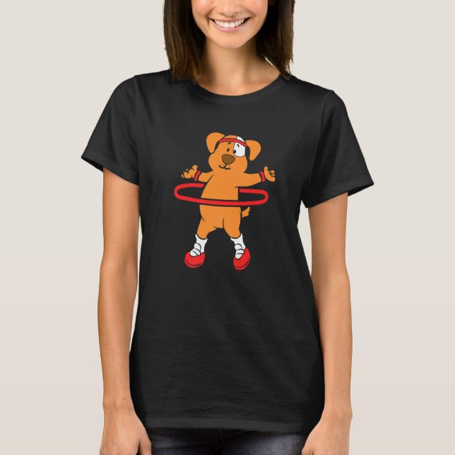 T-shirt Huller Hoop Hula Hopping (Devant)