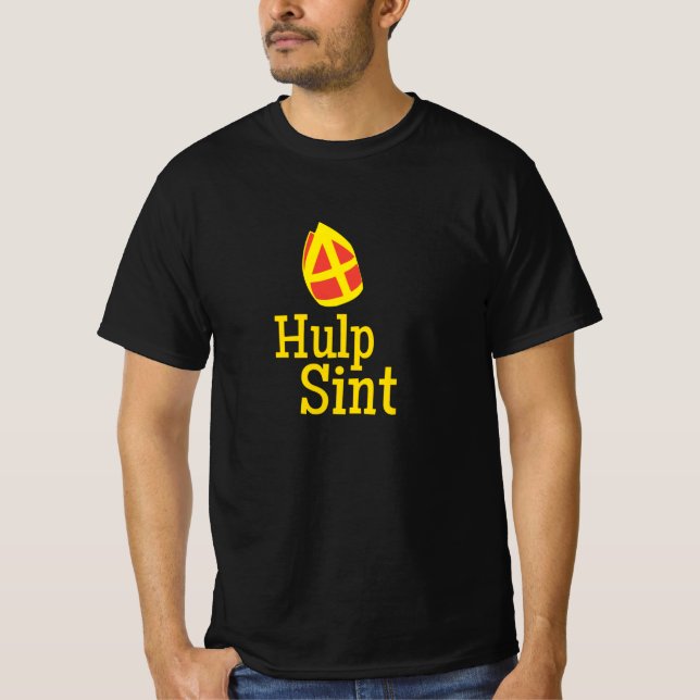 T-shirt Hulp Sint Sinterklaas Pakjesavond (Devant)