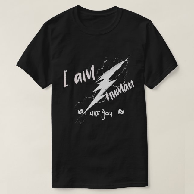 T-shirt humain (Design devant)