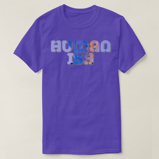 T-SHIRT HUMAIN (Design devant)