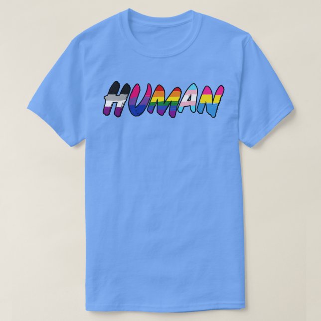 T-shirt humain (Design devant)
