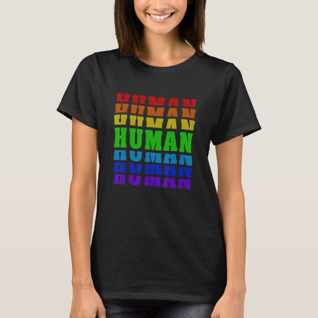 T-shirt Humain 2 (Devant)