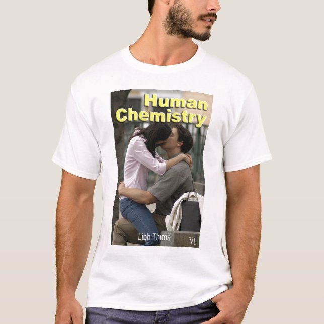 T-shirt humain de chimie (Devant)