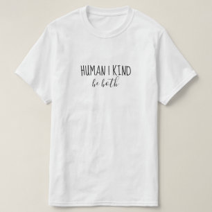 T-shirt Humain Genre Soyez les deux