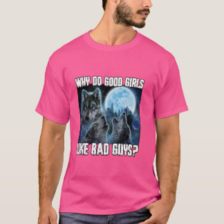T-shirt Humain par hasard Alpha par choix Drôle Werewolf L